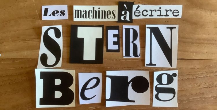 Atelier : Machines à écrire Sternberg - Mercredi 11 octobre ou samedi 14 octobre